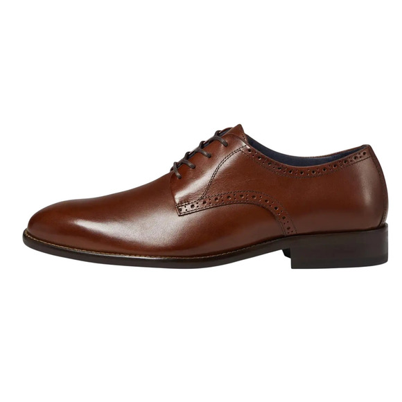 Johnston & Murphy Men Stockton Plain Toe Shoe US 13 M EU 47 Brown Leather NWOB main image 8